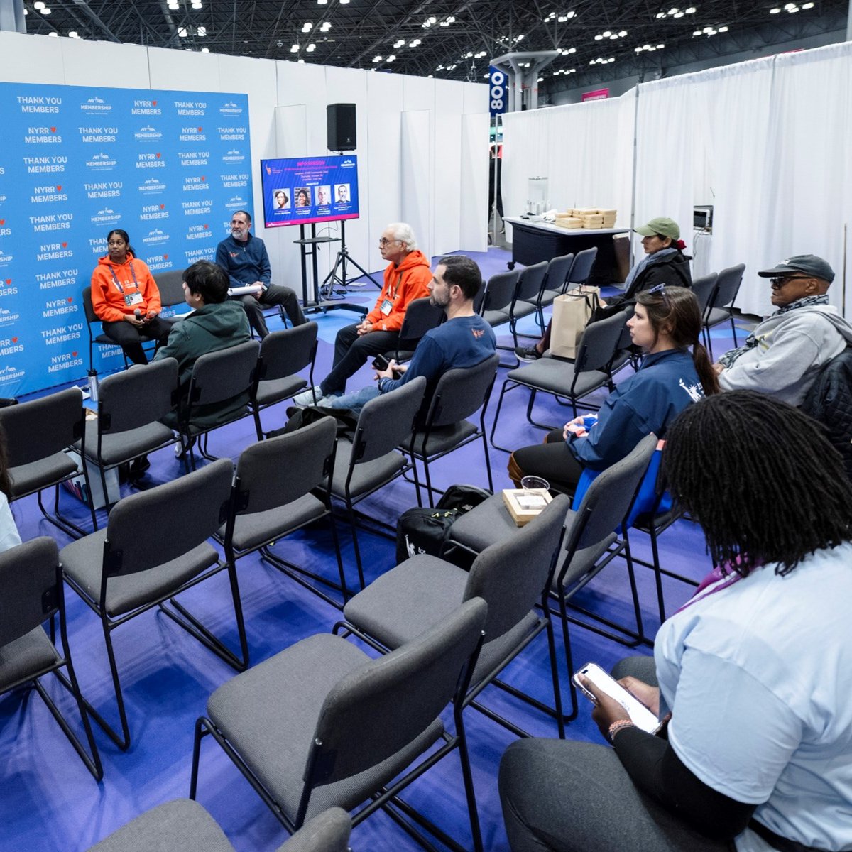 NYRR Members at the 2025 TCS New York City Marathon Expo Presented by New Balance