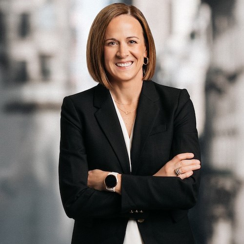 Headshot of NYRR Board of Directors member Christine Dorfler