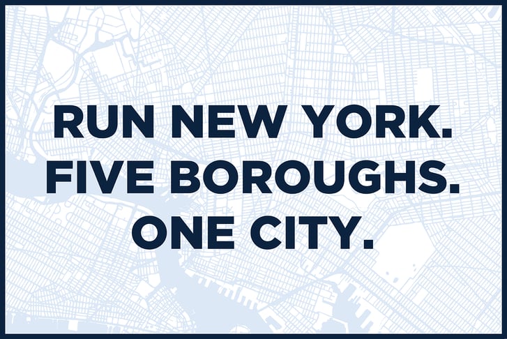 Run New York. Five Boroughs. One City.