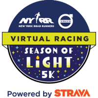 Virtual NYRR Season of Light 5K logo