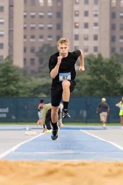 NYRR Summer Speed Series runners