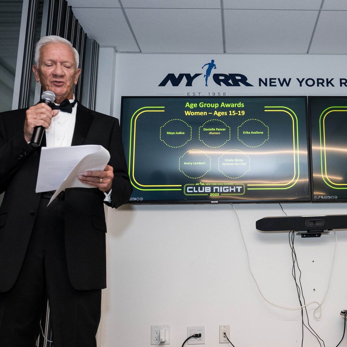 Celebrating the Best of the Best at the 2023 NYRR Youth Club Night