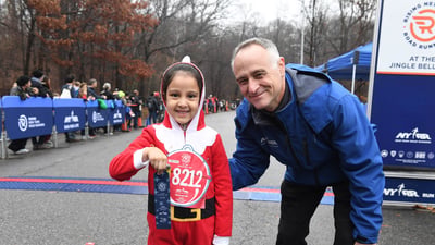 RNYRR at the Jingle Bell Jog