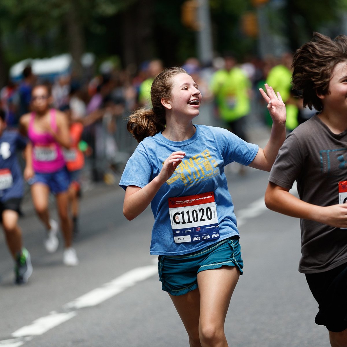 Rising New York Road Runners at the New Balance 5th Avenue Mile