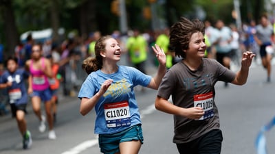 Rising New York Road Runners at the New Balance 5th Avenue Mile