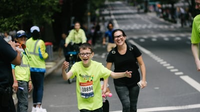 Rising New York Road Runners at the New Balance 5th Avenue Mile