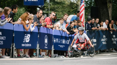 Rising New York Road Runners at the New Balance 5th Avenue Mile