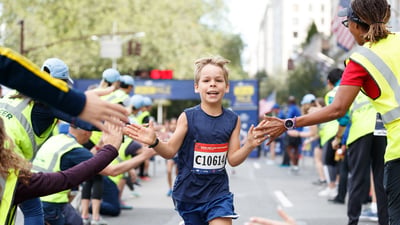 Rising New York Road Runners at the New Balance 5th Avenue Mile