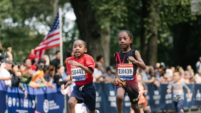 Rising New York Road Runners at the New Balance 5th Avenue Mile
