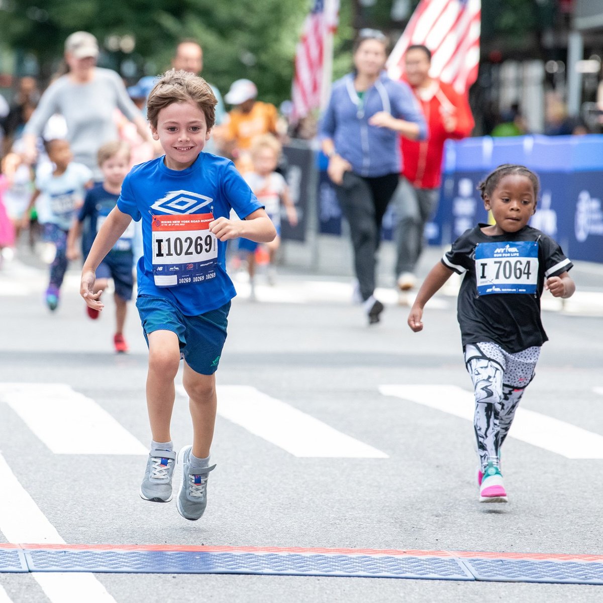 Rising New York Road Runners at the New Balance 5th Avenue Mile