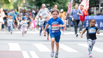 Rising New York Road Runners at the New Balance 5th Avenue Mile