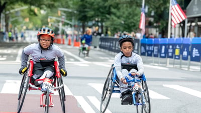Rising New York Road Runners at the New Balance 5th Avenue Mile