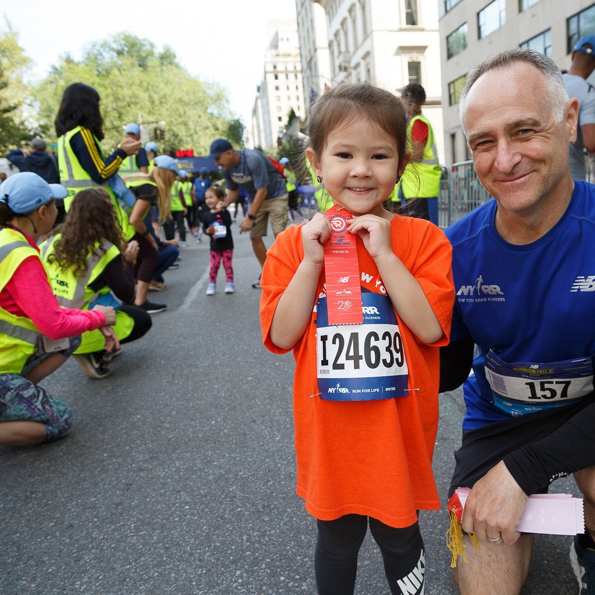 Rising New York Road Runners at the New Balance 5th Avenue Mile