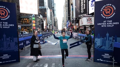 Rising New York Road Runners at the United Airlines NYC Half