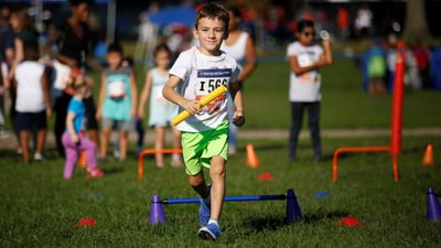 Rising New York Road Runners at the Kurt Steiner Cross Country Race