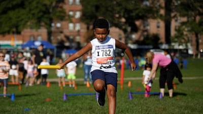 Rising New York Road Runners at the Kurt Steiner Cross Country Race