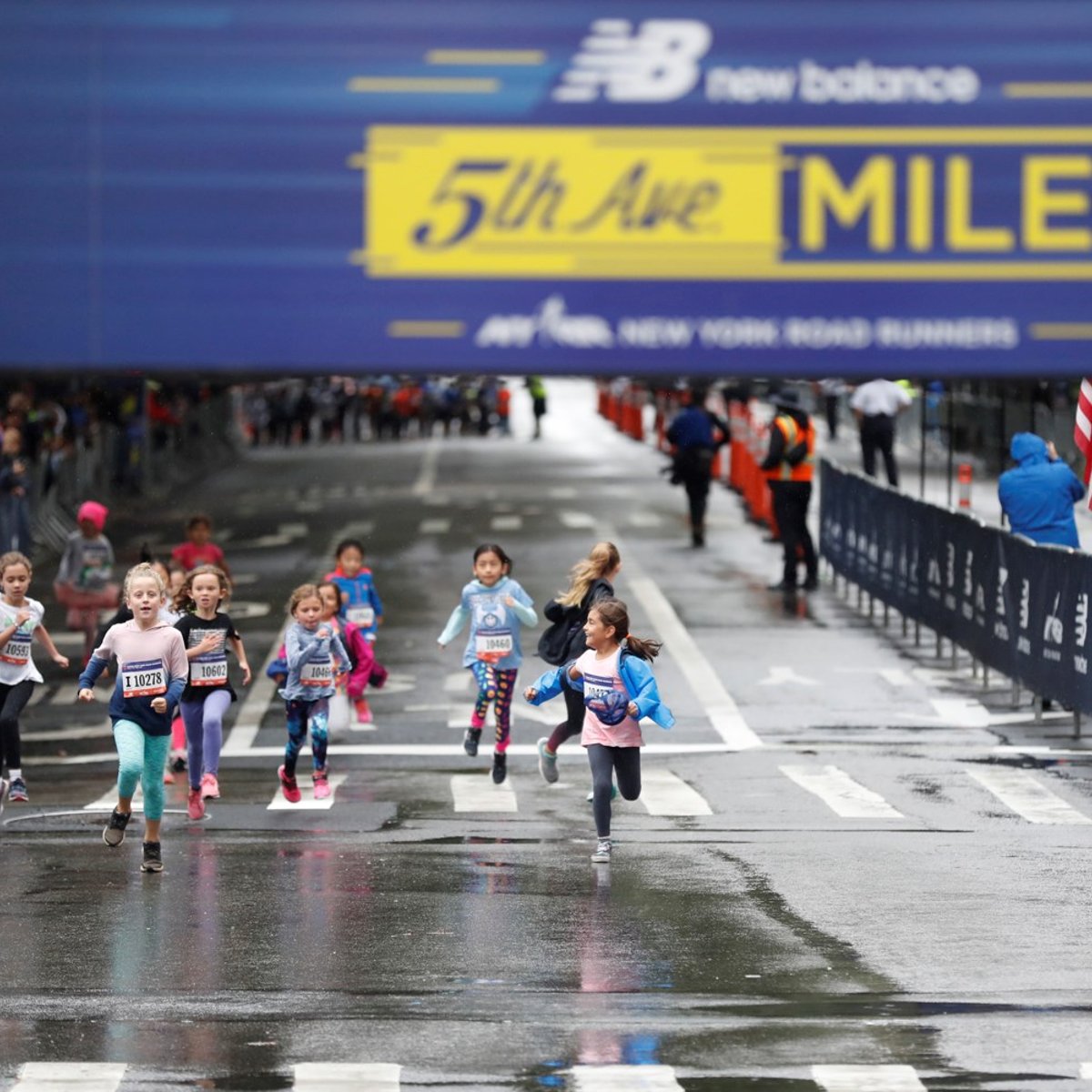 Rising New York Road Runners at the New Balance 5th Ave Mile