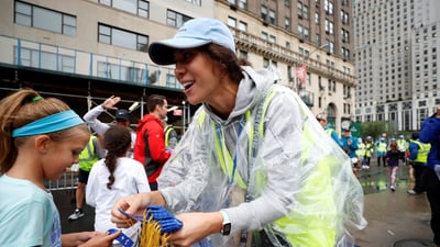 Rising New York Road Runners at the New Balance 5th Ave Mile