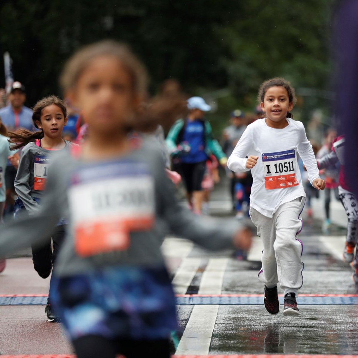 Rising New York Road Runners at the New Balance 5th Ave Mile