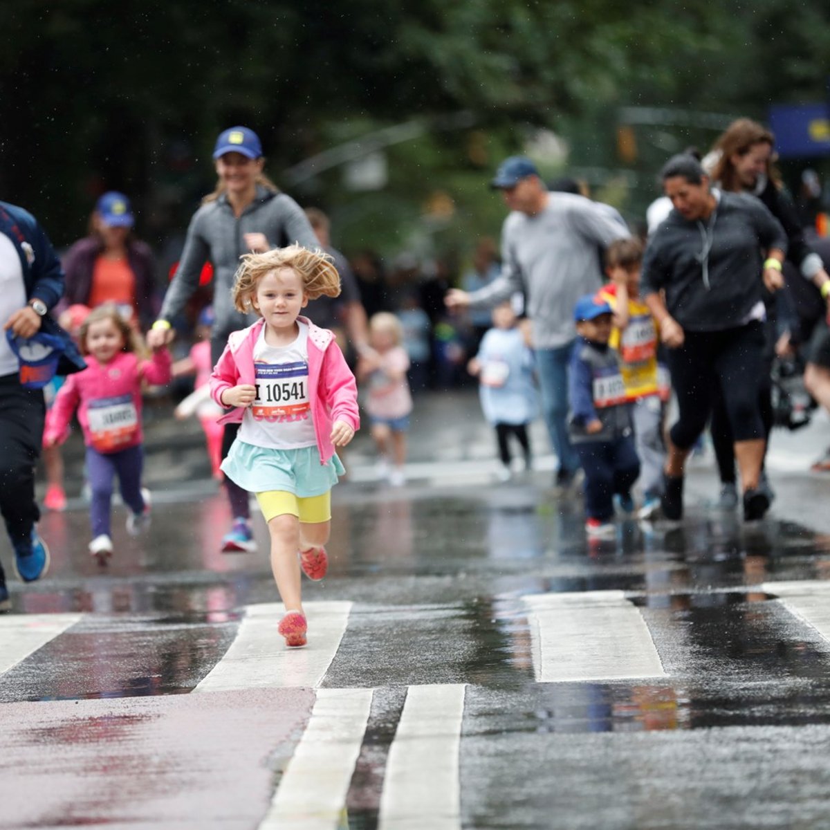 Rising New York Road Runners at the New Balance 5th Ave Mile