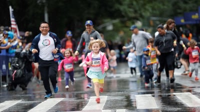 Rising New York Road Runners at the New Balance 5th Ave Mile