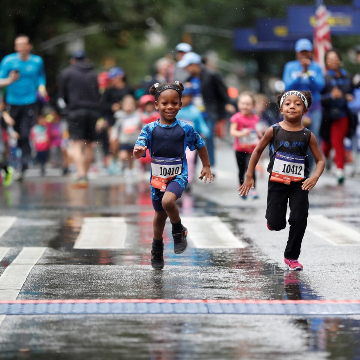 Rising New York Road Runners at the New Balance 5th Ave Mile