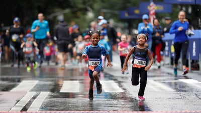 Rising New York Road Runners at the New Balance 5th Ave Mile
