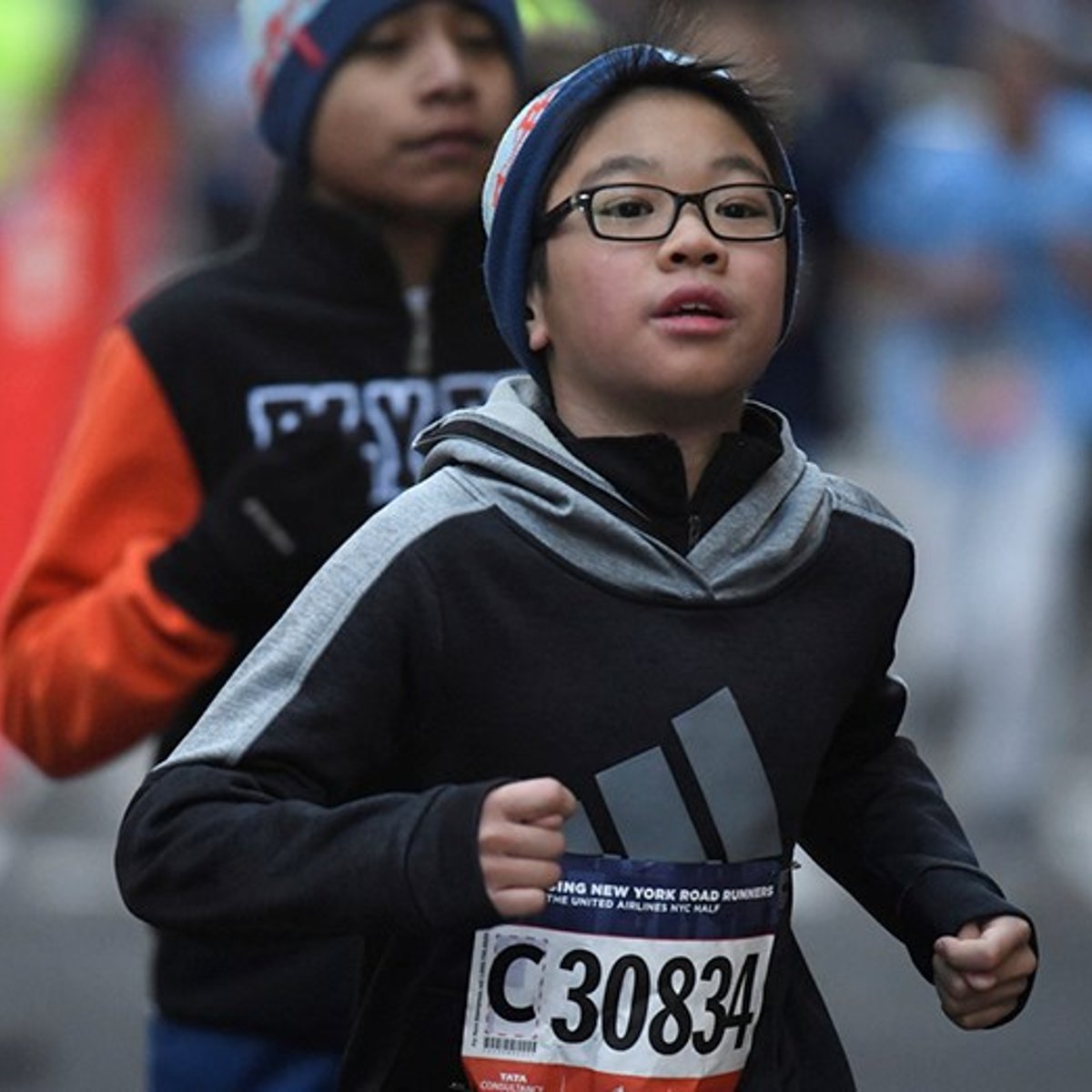 Rising New York Road Runners at the United Airlines New York City Half Marathon