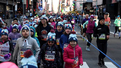 Rising New York Road Runners at the United Airlines New York City Half Marathon