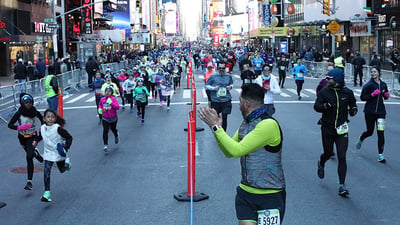 Rising New York Road Runners at the United Airlines New York City Half Marathon