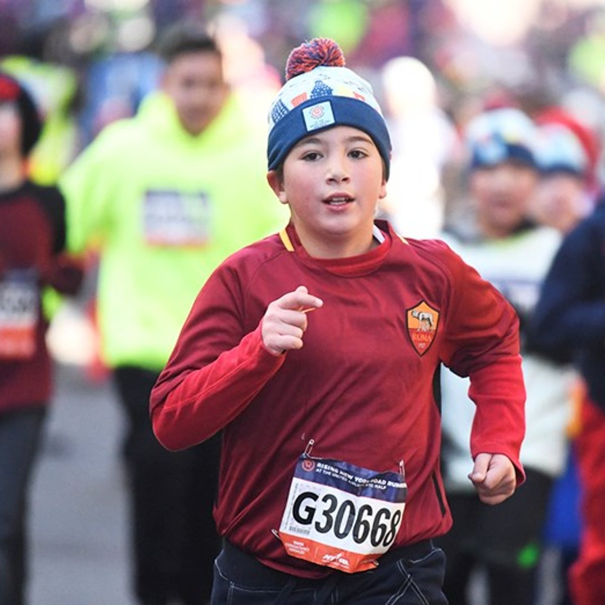 Rising New York Road Runners at the United Airlines New York City Half Marathon