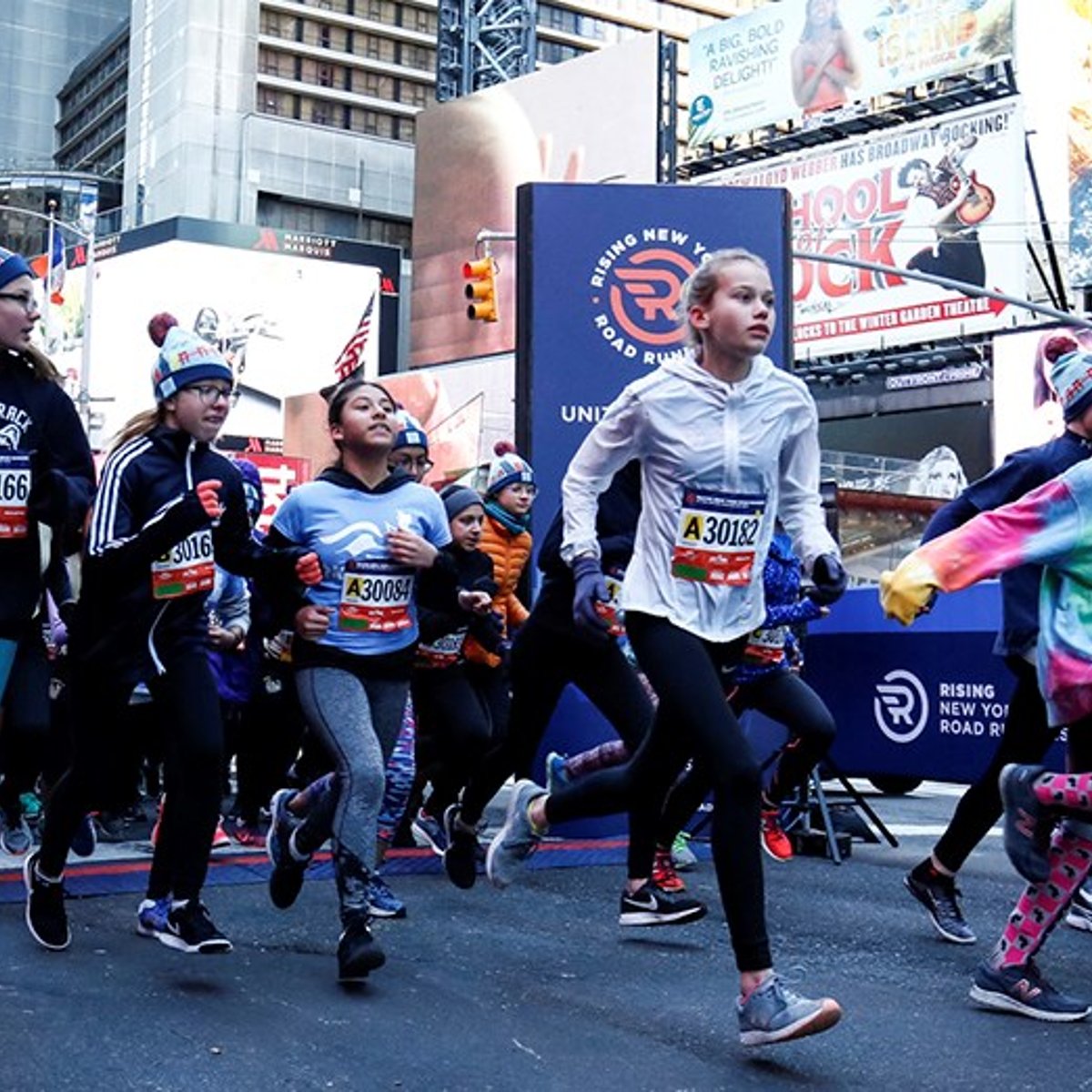Rising New York Road Runners at the United Airlines New York City Half Marathon