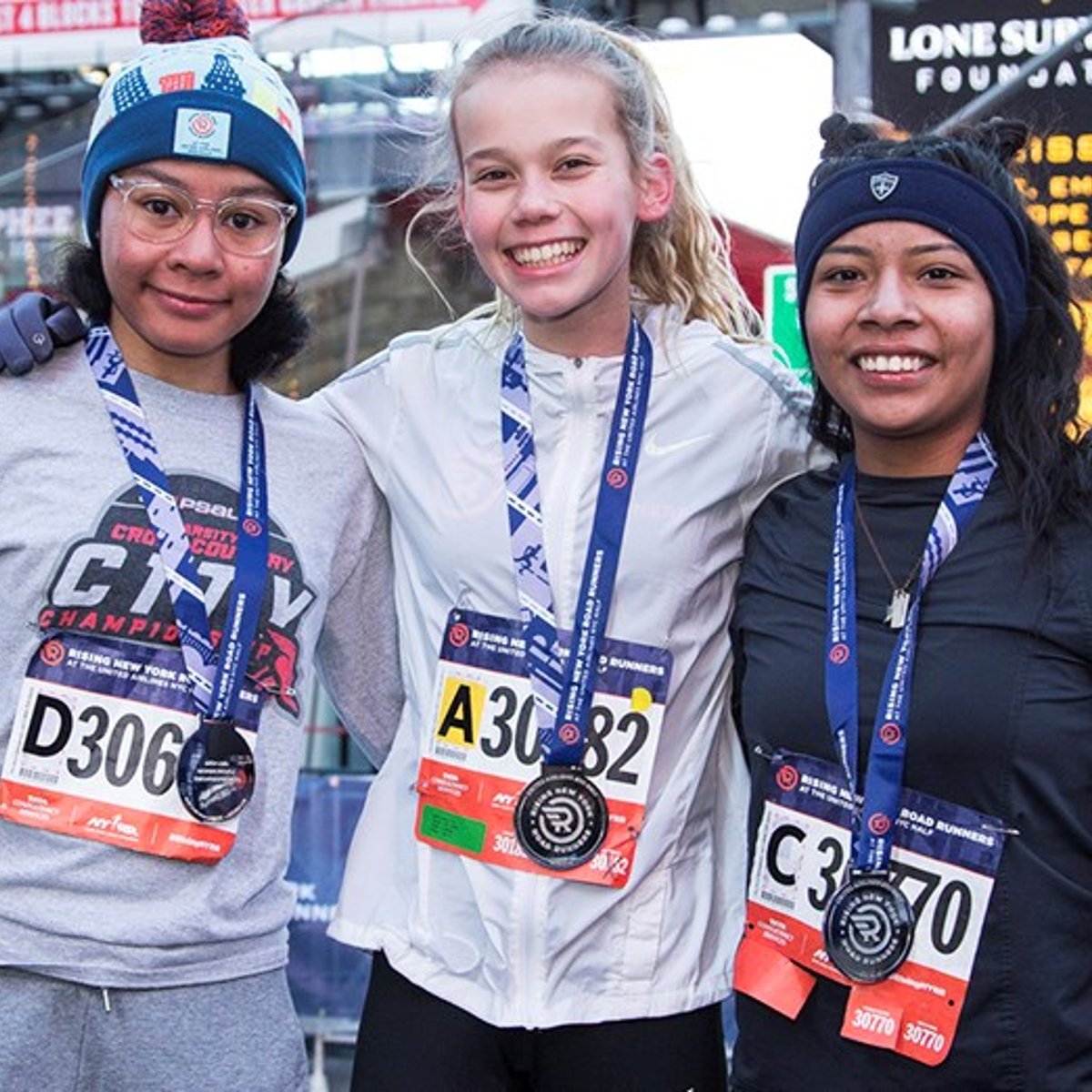 Rising New York Road Runners at the United Airlines New York City Half Marathon