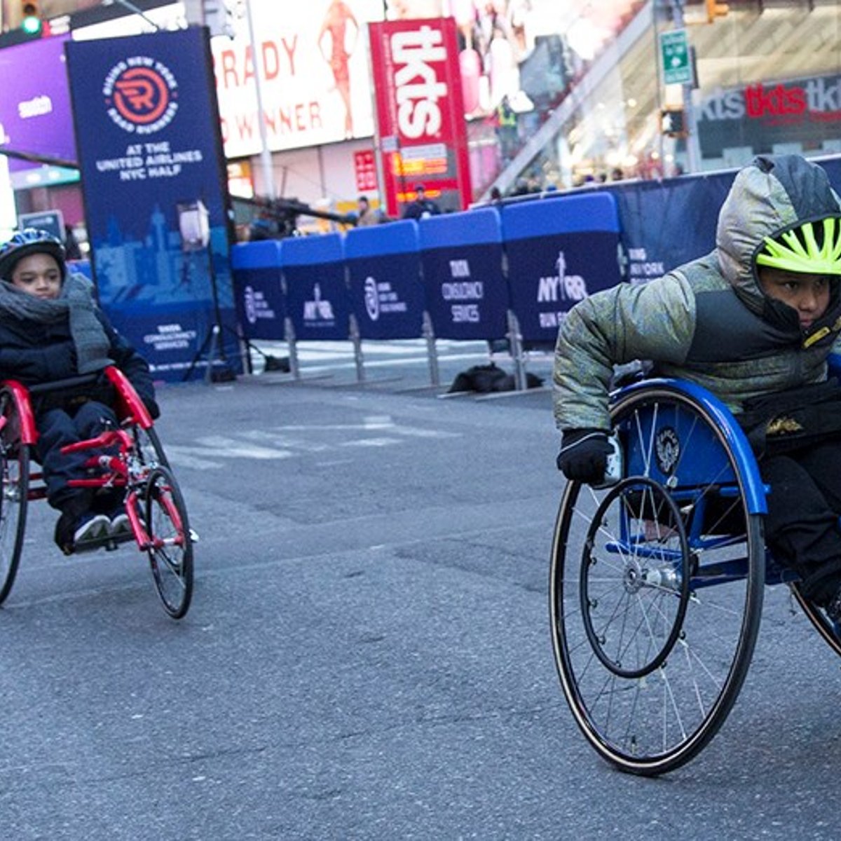 Rising New York Road Runners at the United Airlines New York City Half Marathon