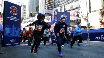 Rising New York Road Runners at the United Airlines New York City Half Marathon