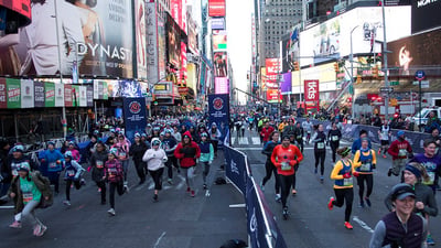 Rising New York Road Runners at the United Airlines New York City Half Marathon