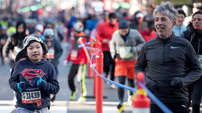 Rising New York Road Runners at the United Airlines New York City Half Marathon