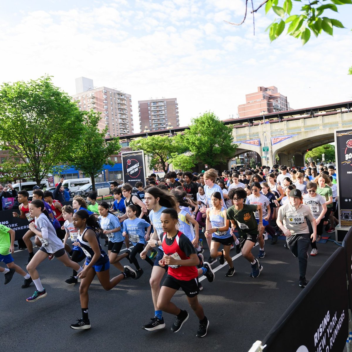 2024 Rising NYRR Boardwalk Kids Run at the RBC Brooklyn Half
