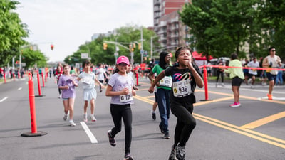 2024 Rising NYRR Boardwalk Kids Run at the RBC Brooklyn Half
