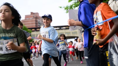 2024 Rising NYRR Boardwalk Kids Run at the RBC Brooklyn Half