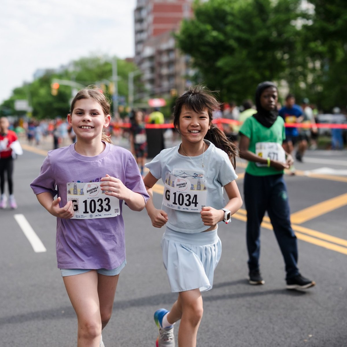 2024 Rising NYRR Boardwalk Kids Run at the RBC Brooklyn Half