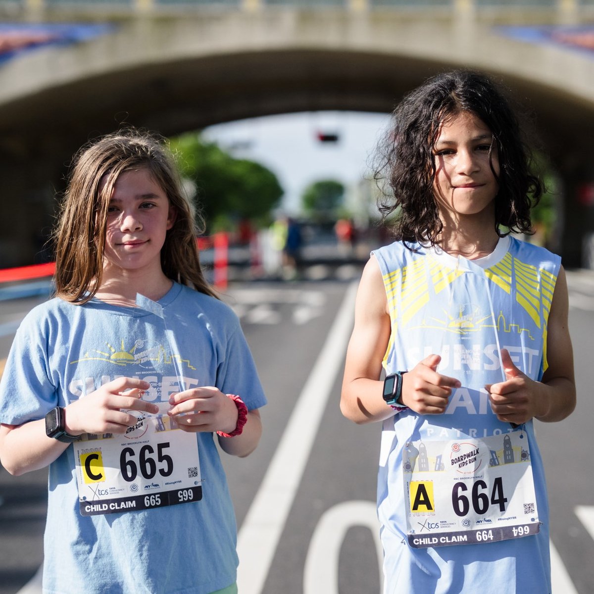 2024 Rising NYRR Boardwalk Kids Run at the RBC Brooklyn Half