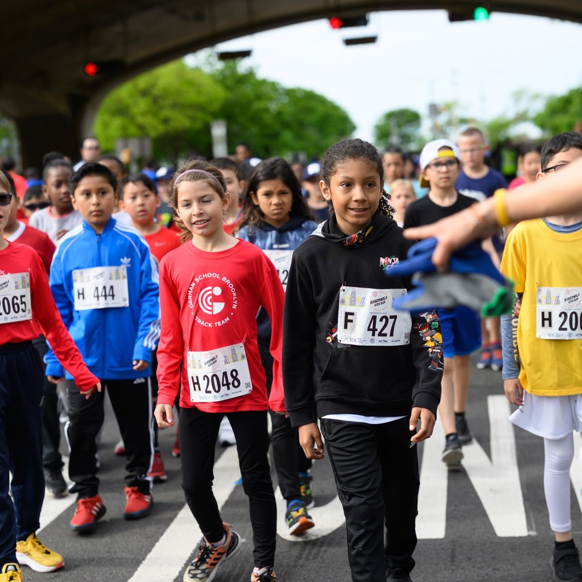 2024 Rising NYRR Boardwalk Kids Run at the RBC Brooklyn Half