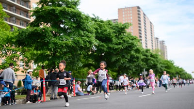 2024 Rising NYRR Boardwalk Kids Run at the RBC Brooklyn Half