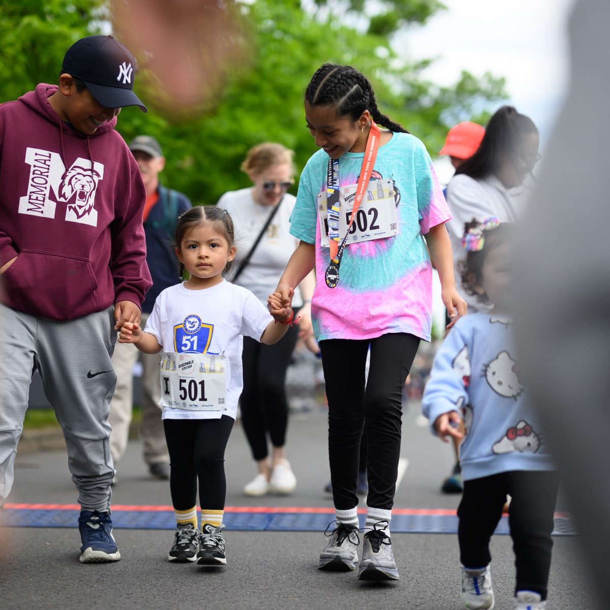 2024 Rising NYRR Boardwalk Kids Run at the RBC Brooklyn Half