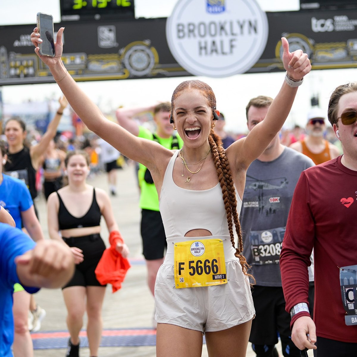 2024 RBC Brooklyn Half Finish