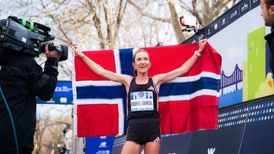 2024 United Airlines NYC Half Finish