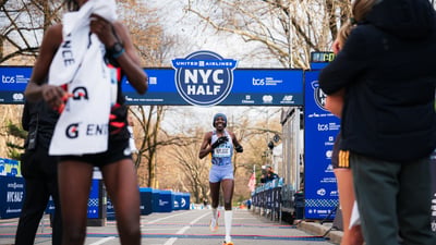 2024 United Airlines NYC Half Finish