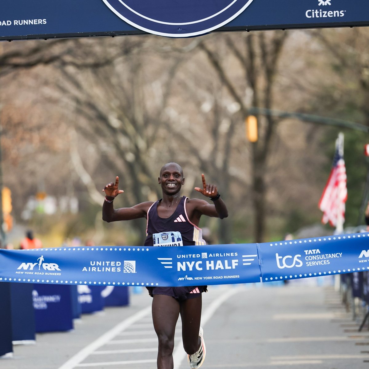 2024 United Airlines NYC Half Finish