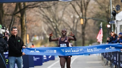 2024 United Airlines NYC Half Finish